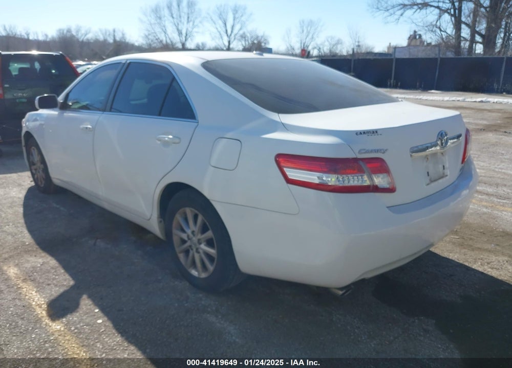 2011 TOYOTA CAMRY VIN: 4T1BK3EK8BU625493