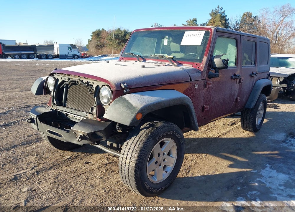 2008 JEEP WRANGLER / VIN: 1J4GA391X8L606077