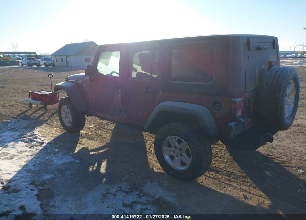 2008 JEEP WRANGLER / VIN: 1J4GA391X8L606077