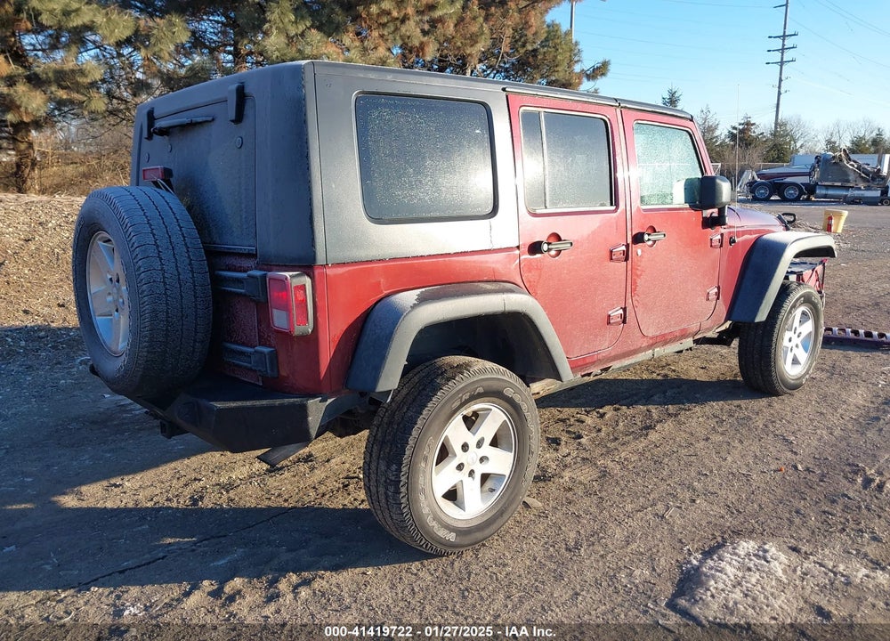 2008 JEEP WRANGLER / VIN: 1J4GA391X8L606077