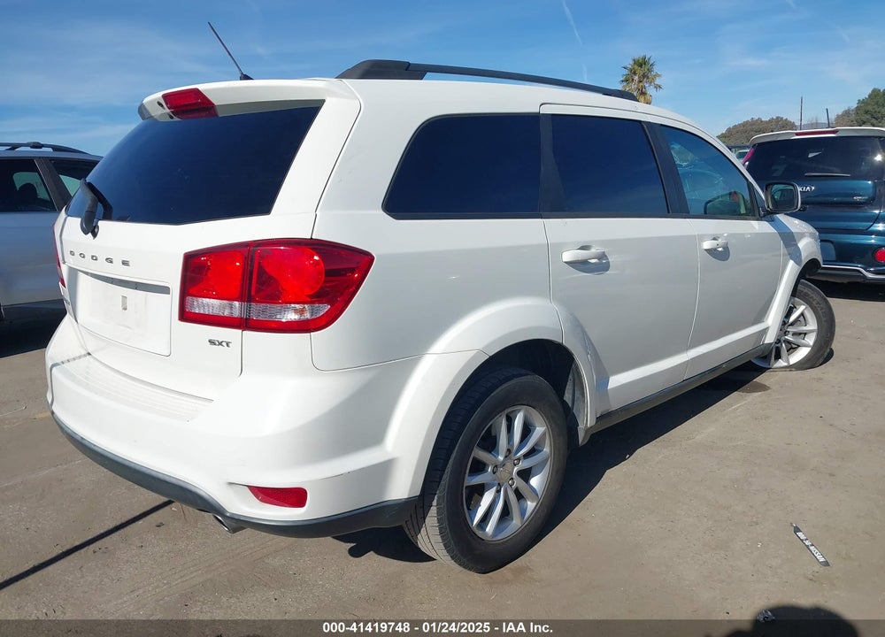 2013 DODGE JOURNEY SXT VIN: 3C4PDCBG3DT517008