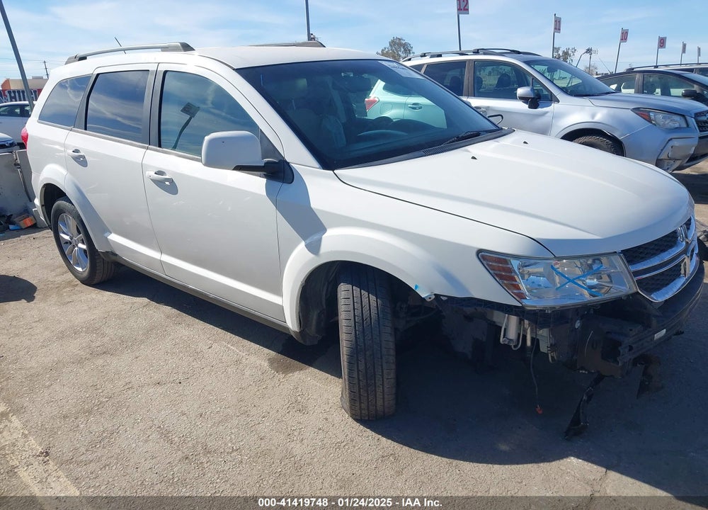 2013 DODGE JOURNEY SXT VIN: 3C4PDCBG3DT517008