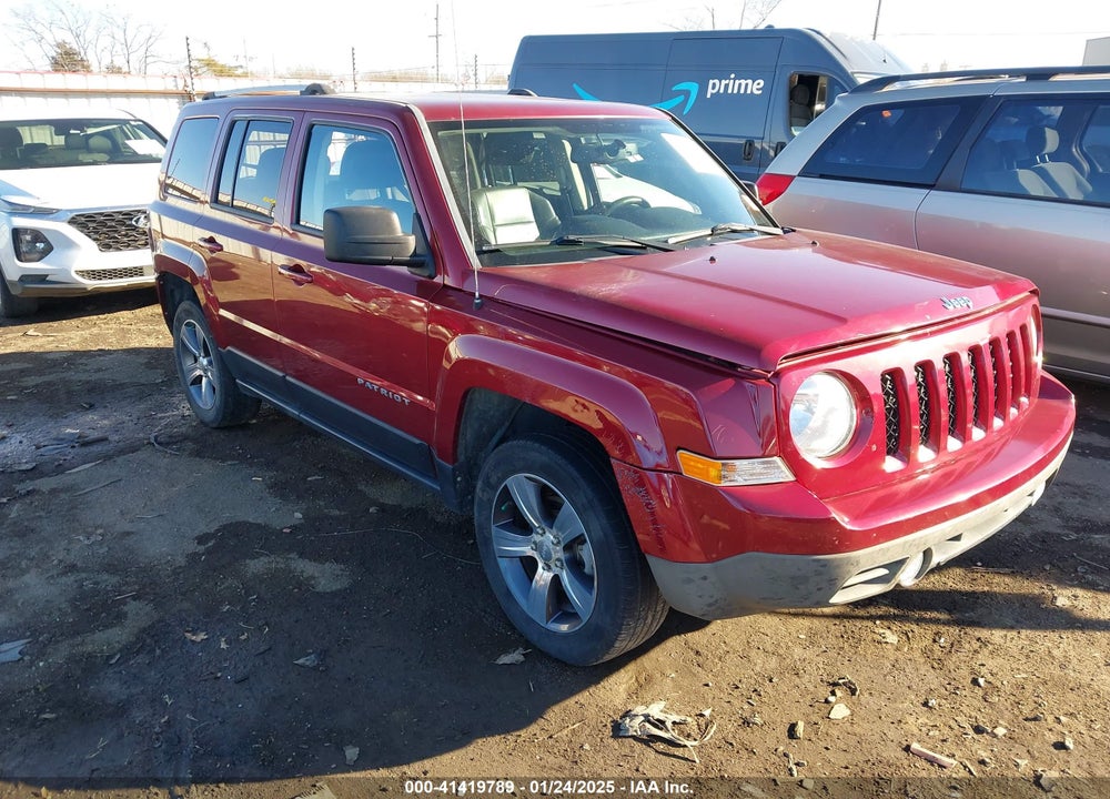 2016 JEEP PATRIOT HIGH ALTITUDE EDITION VIN: 1C4NJRFB7GD581841