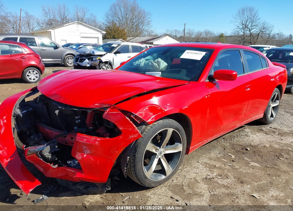 2017 DODGE CHARGER SXT RWD VIN: 2C3CDXHG8HH537206