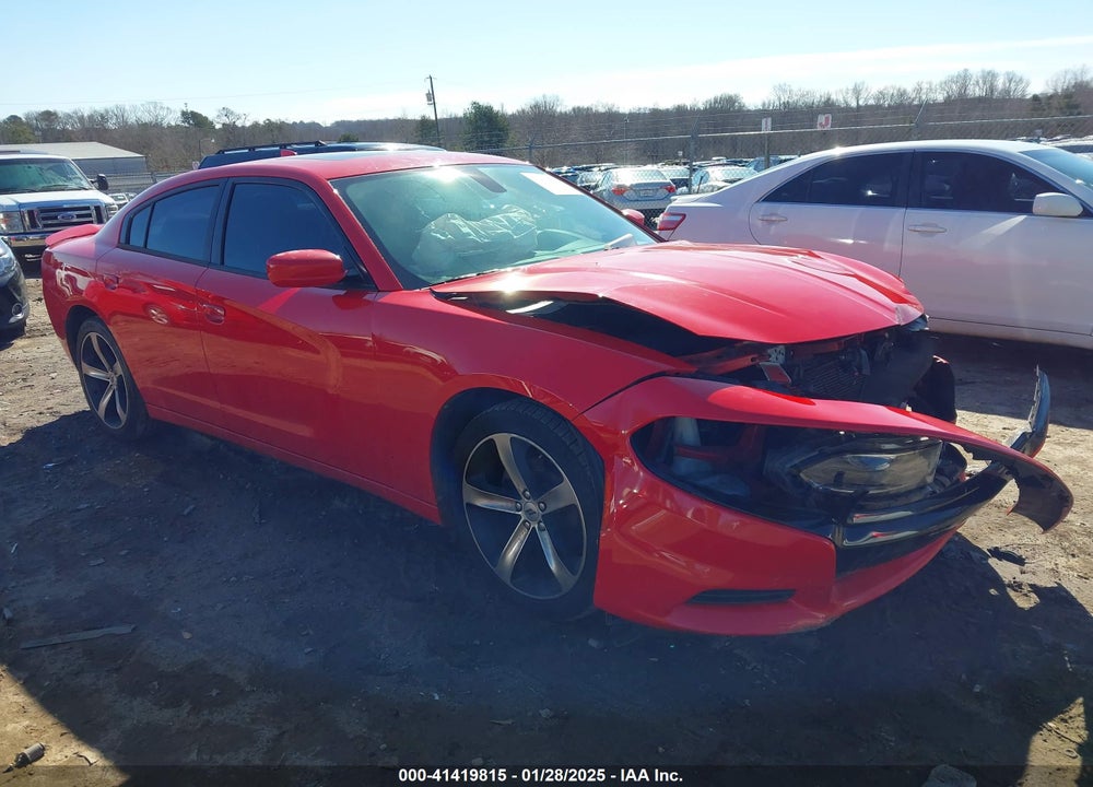 2017 DODGE CHARGER SXT RWD VIN: 2C3CDXHG8HH537206