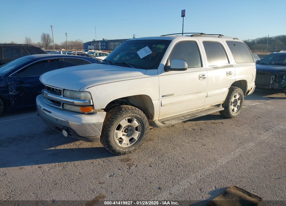 2001 CHEVROLET TAHOE VIN: 1GNEK13T01R175168
