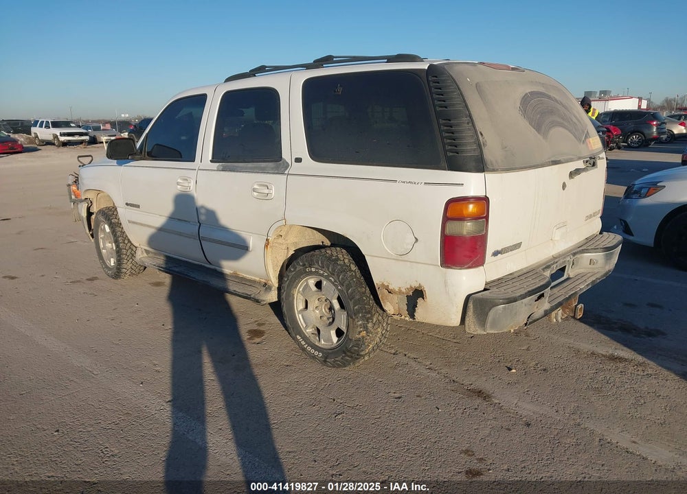 2001 CHEVROLET TAHOE VIN: 1GNEK13T01R175168