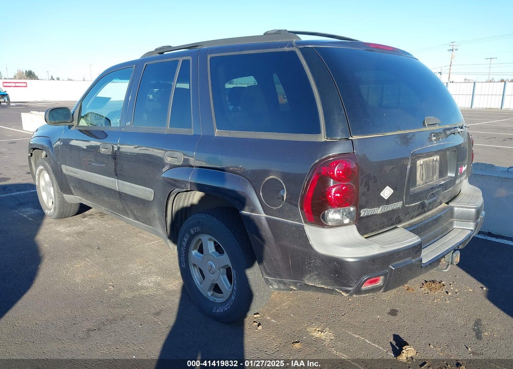 2003 CHEVROLET TRAILBLAZER LS VIN: 1GNDT13S432234508