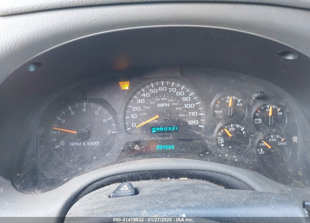 2003 CHEVROLET TRAILBLAZER LS VIN: 1GNDT13S432234508