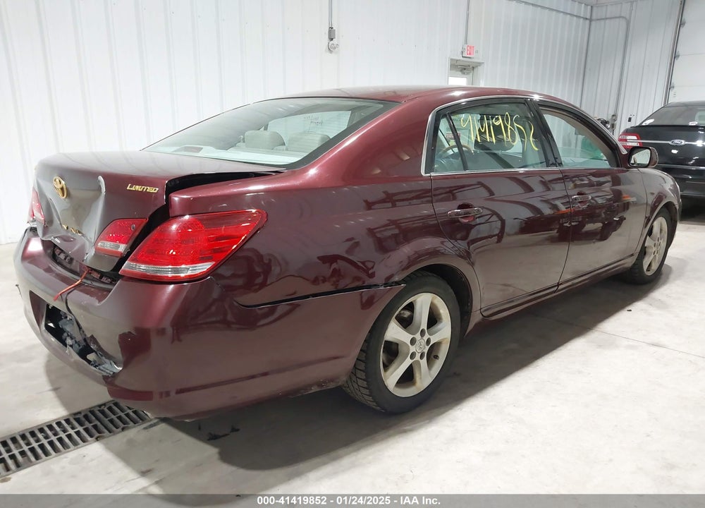 2006 TOYOTA AVALON VIN: 4T1BK36B56U166654
