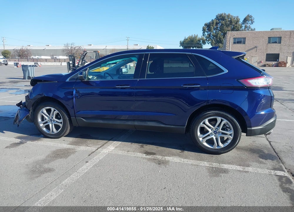 2016 FORD EDGE TITANIUM VIN: 2FMPK3K95GBB21391