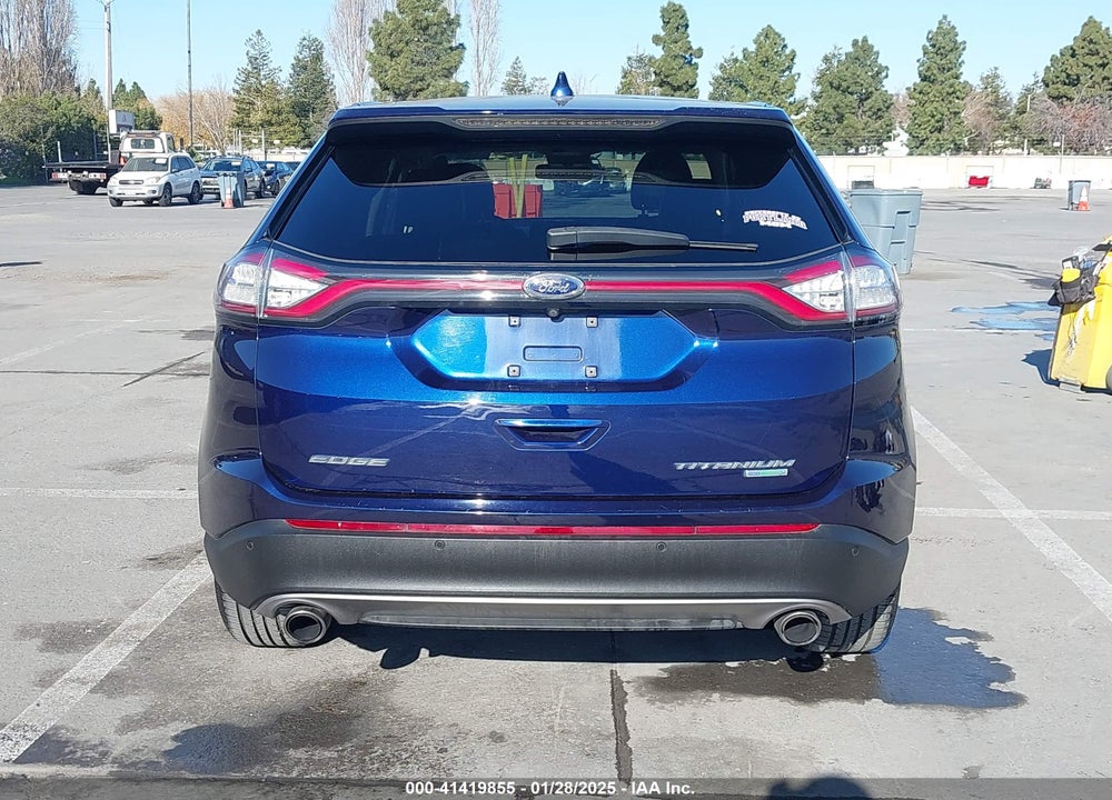 2016 FORD EDGE TITANIUM VIN: 2FMPK3K95GBB21391