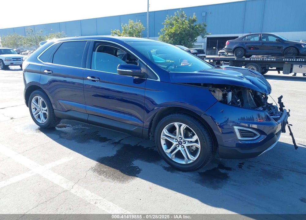 2016 FORD EDGE TITANIUM VIN: 2FMPK3K95GBB21391