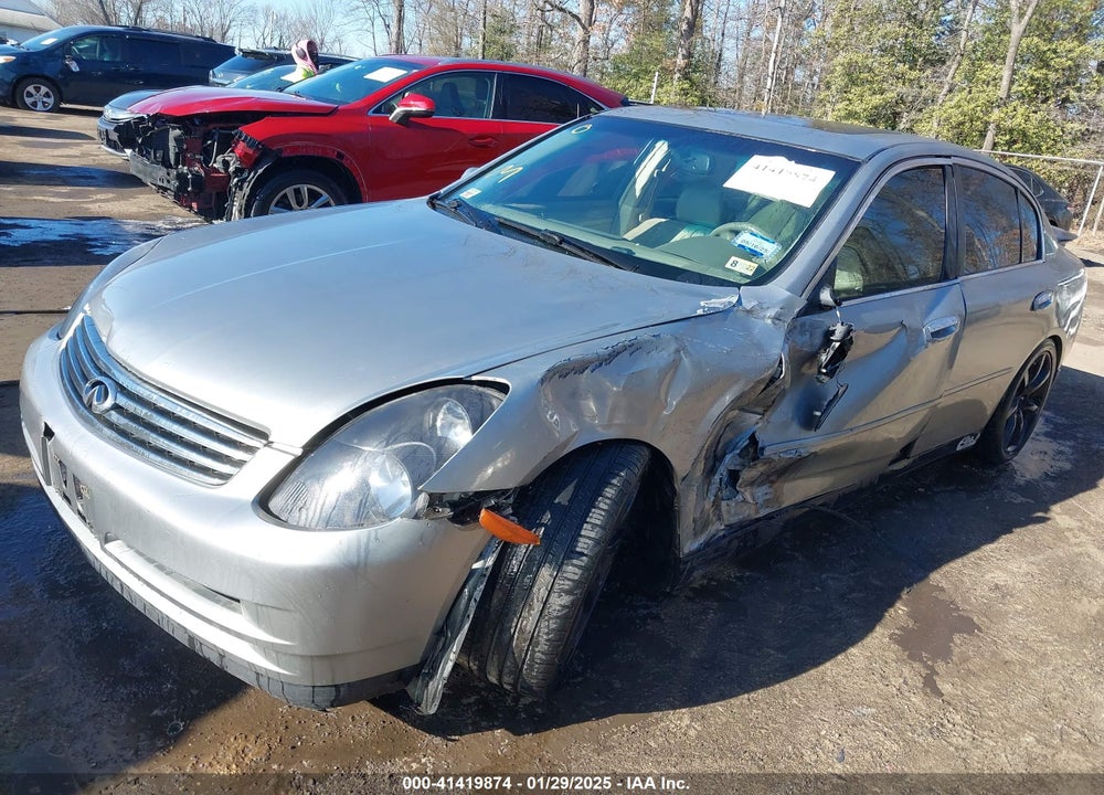 2004 INFINITI G35 VIN: JNKCV51E44M606162