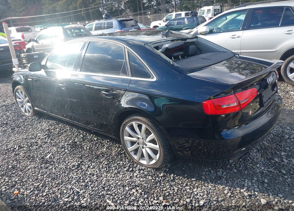 2013 AUDI A4 VIN: WAUFFAFL8DN003377
