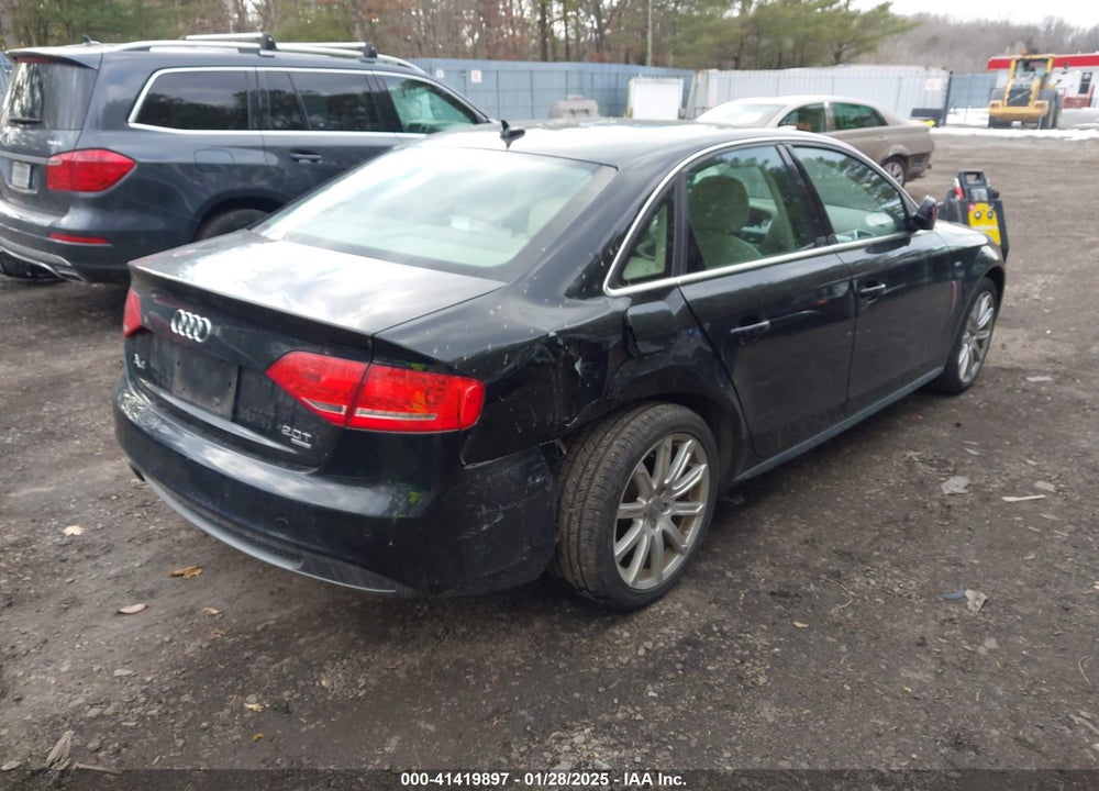 2012 AUDI A4 VIN: WAUFFAFL4CN015914