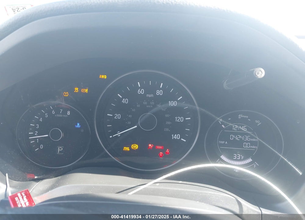 2020 HONDA HR-V AWD LX VIN: 3CZRU6H36LM738605