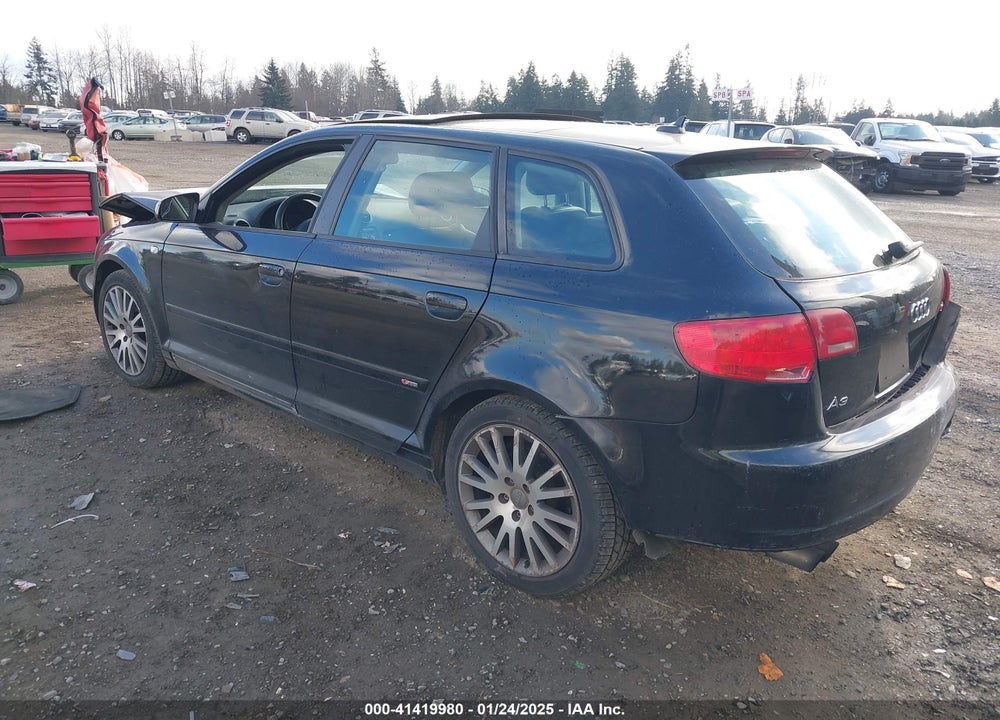 2007 AUDI A3 VIN: WAUHF78P37A096235