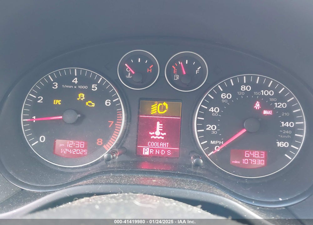 2007 AUDI A3 VIN: WAUHF78P37A096235