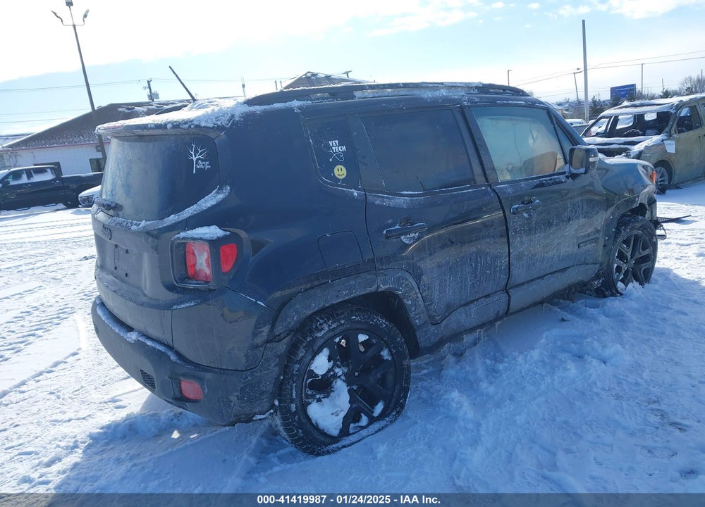 2016 JEEP RENEGADE JUSTICE VIN: ZACCJBBT1GPD79236