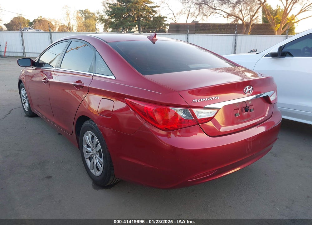 2011 HYUNDAI SONATA GLS VIN: 5NPEB4AC4BH002288