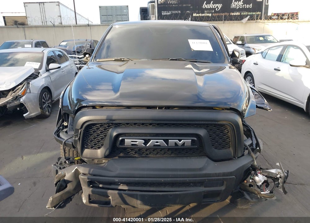 2021 RAM 1500 CLASSIC WARLOCK  4X2 6'4 BOX VIN: 1C6RR6GT9MS578177