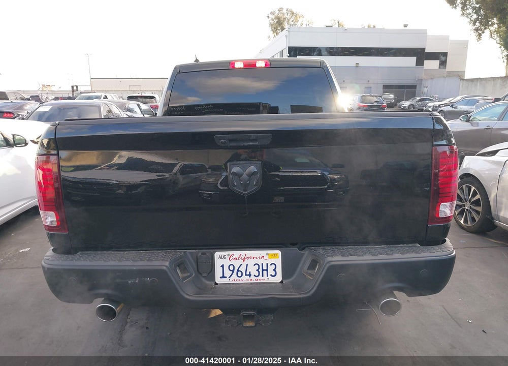 2021 RAM 1500 CLASSIC WARLOCK  4X2 6'4 BOX VIN: 1C6RR6GT9MS578177