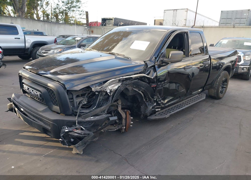 2021 RAM 1500 CLASSIC WARLOCK  4X2 6'4 BOX VIN: 1C6RR6GT9MS578177