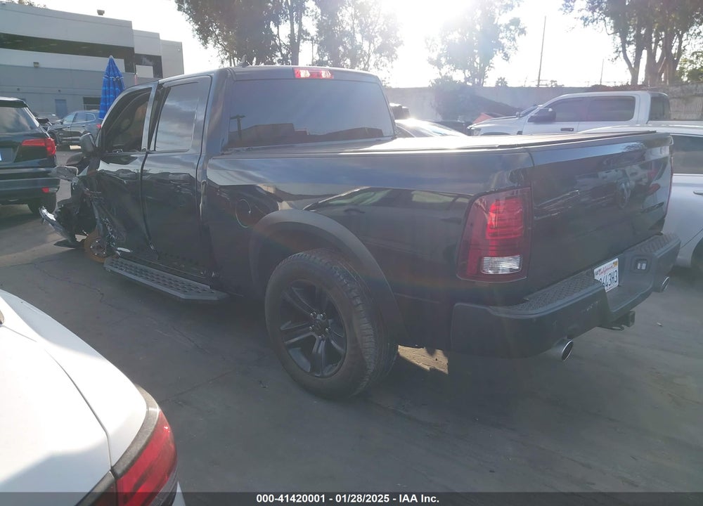 2021 RAM 1500 CLASSIC WARLOCK  4X2 6'4 BOX VIN: 1C6RR6GT9MS578177
