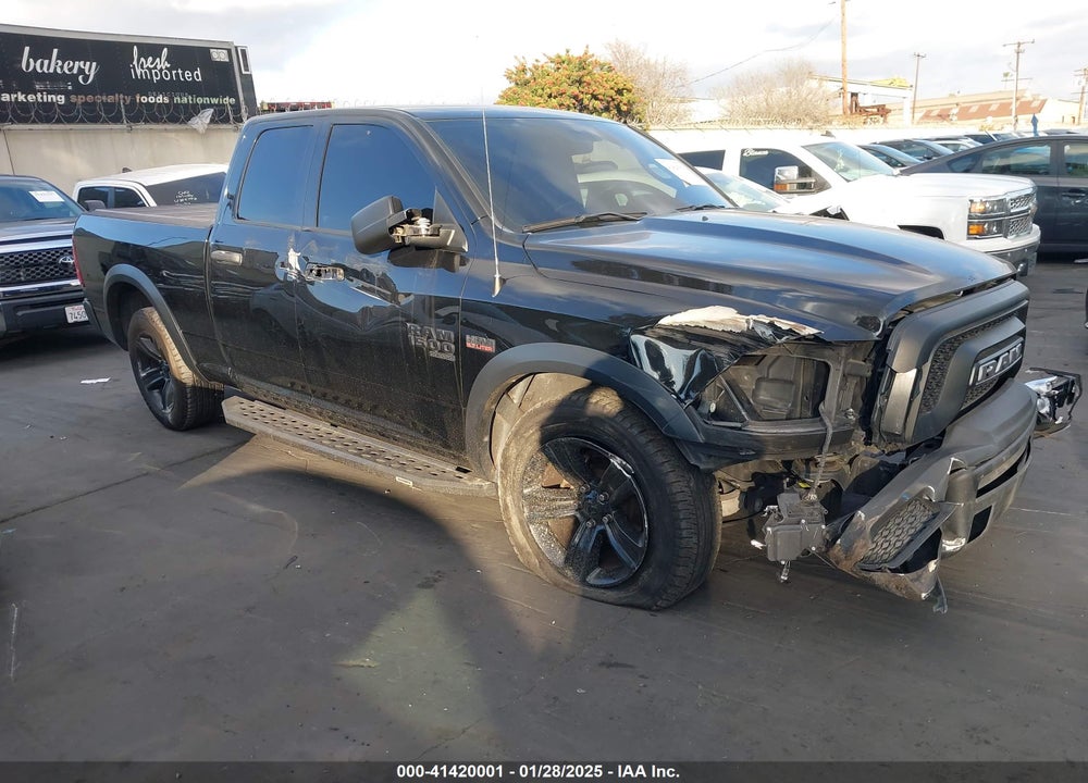 2021 RAM 1500 CLASSIC WARLOCK  4X2 6'4 BOX VIN: 1C6RR6GT9MS578177