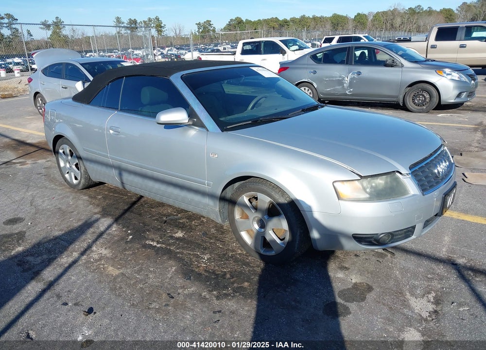 2005 AUDI A4 1.8T VIN: WAUAC48H45K016501