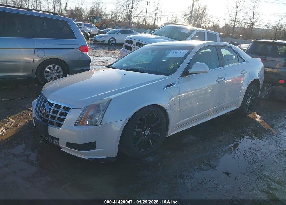2013 CADILLAC CTS VIN: 1G6DG5E59D0106163