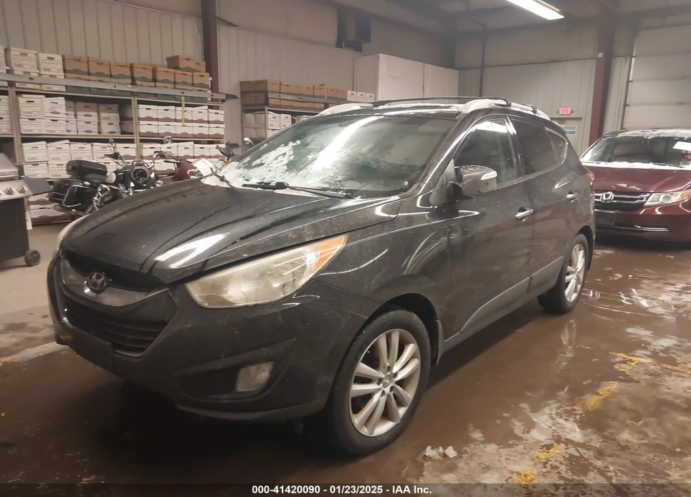 2013 HYUNDAI TUCSON LIMITED VIN: KM8JU3AC8DU683496