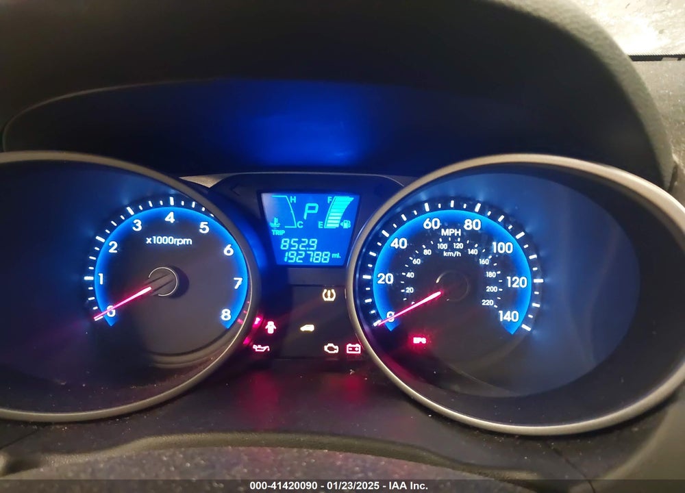 2013 HYUNDAI TUCSON LIMITED VIN: KM8JU3AC8DU683496