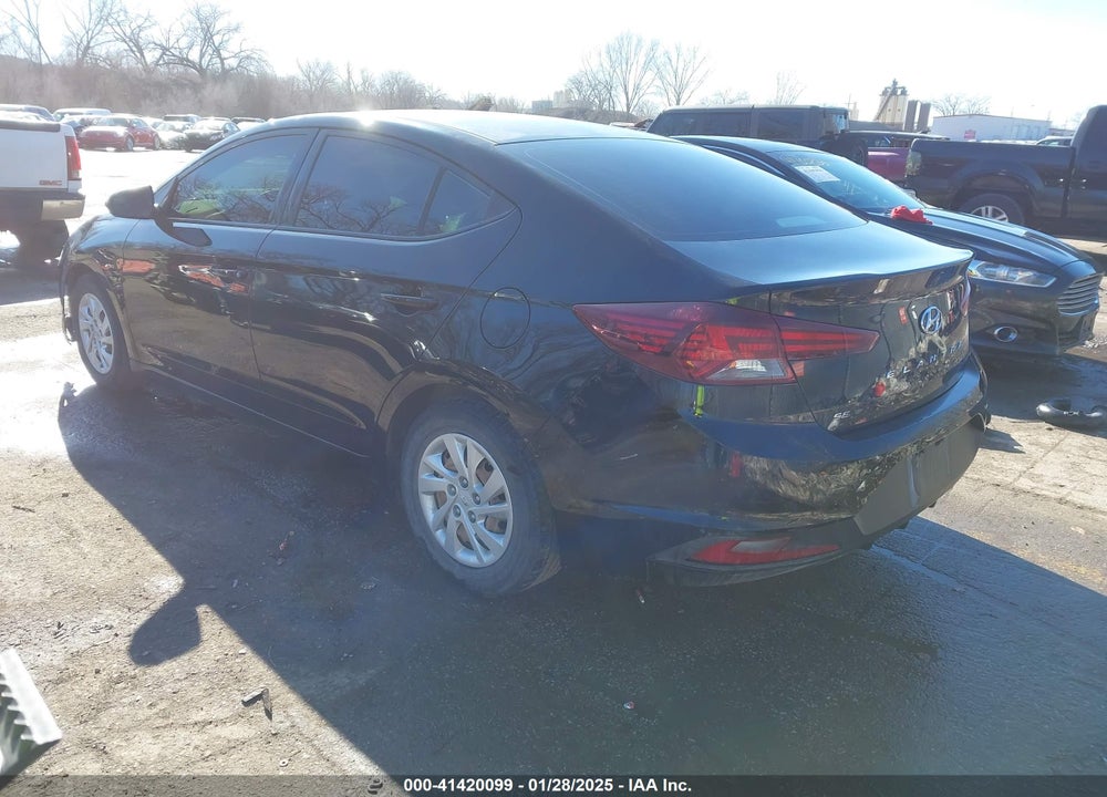 2020 HYUNDAI ELANTRA SE VIN: 5NPD74LFXLH543500