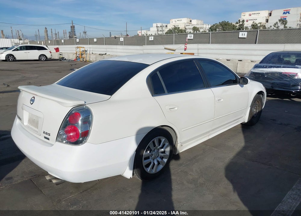 2006 NISSAN ALTIMA VIN: 1N4AL11D16N323008
