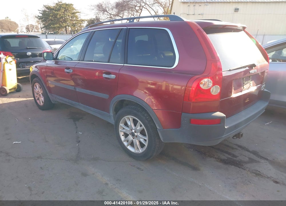 2003 VOLVO XC90 T6 VIN: YV1CZ91H731004907