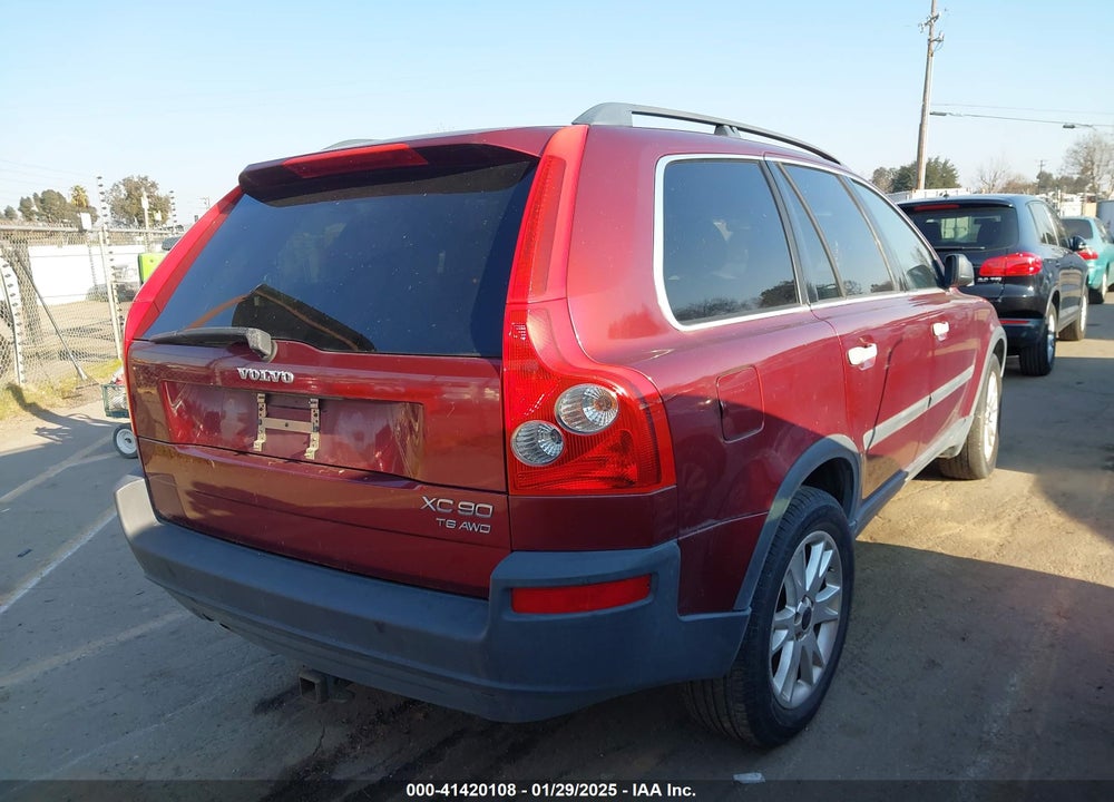 2003 VOLVO XC90 T6 VIN: YV1CZ91H731004907