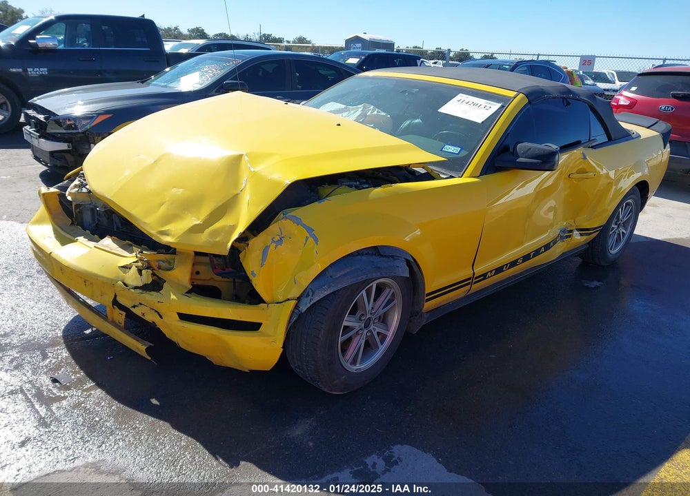 2005 FORD MUSTANG VIN: 1ZVFT84N055232174