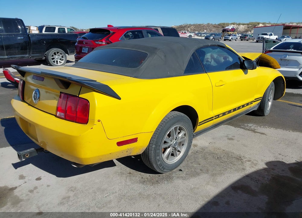 2005 FORD MUSTANG VIN: 1ZVFT84N055232174