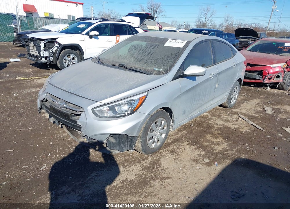 2015 HYUNDAI ACCENT VIN: KMHCT4AE1FU872982