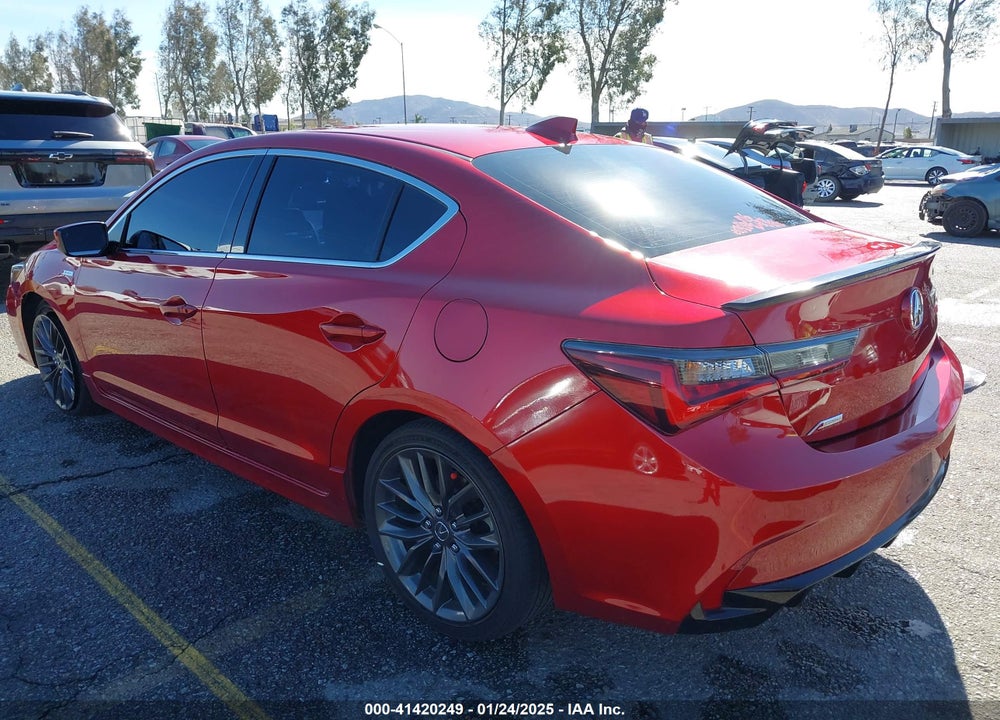 2019 ACURA ILX PREMIUM A-SPEC PACKAGES/TECHNOLOGY A-SPEC PACKAGES VIN: 19UDE2F82KA003590