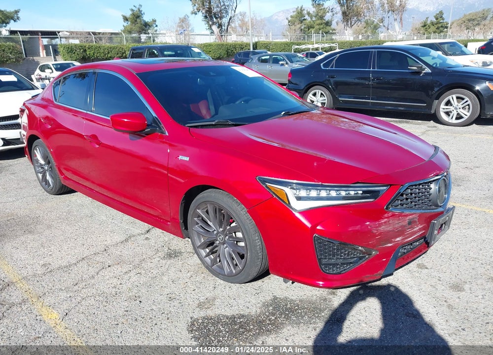 2019 ACURA ILX PREMIUM A-SPEC PACKAGES/TECHNOLOGY A-SPEC PACKAGES VIN: 19UDE2F82KA003590