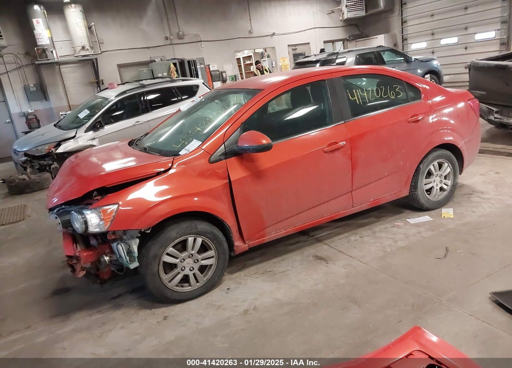 2012 CHEVROLET SONIC VIN: 1G1JC5SHXC4142549