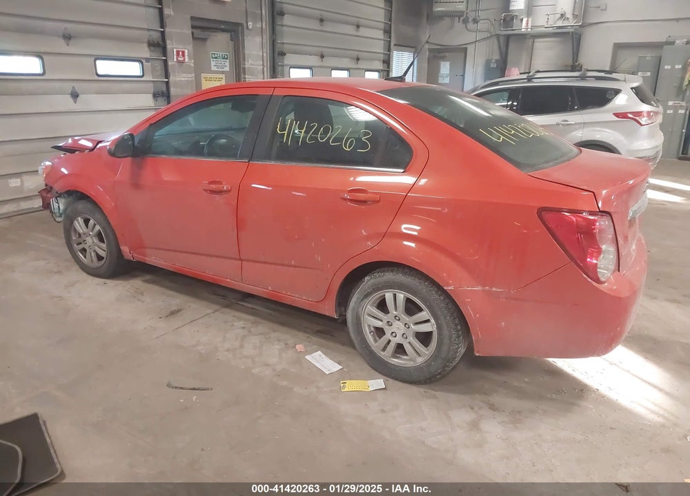 2012 CHEVROLET SONIC VIN: 1G1JC5SHXC4142549