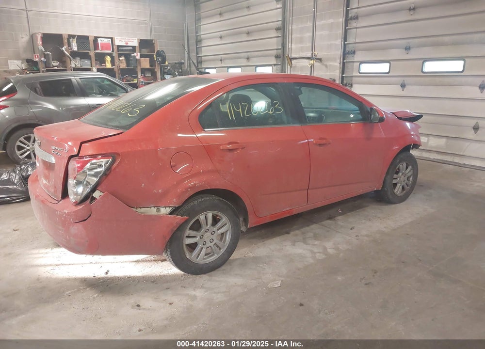 2012 CHEVROLET SONIC VIN: 1G1JC5SHXC4142549