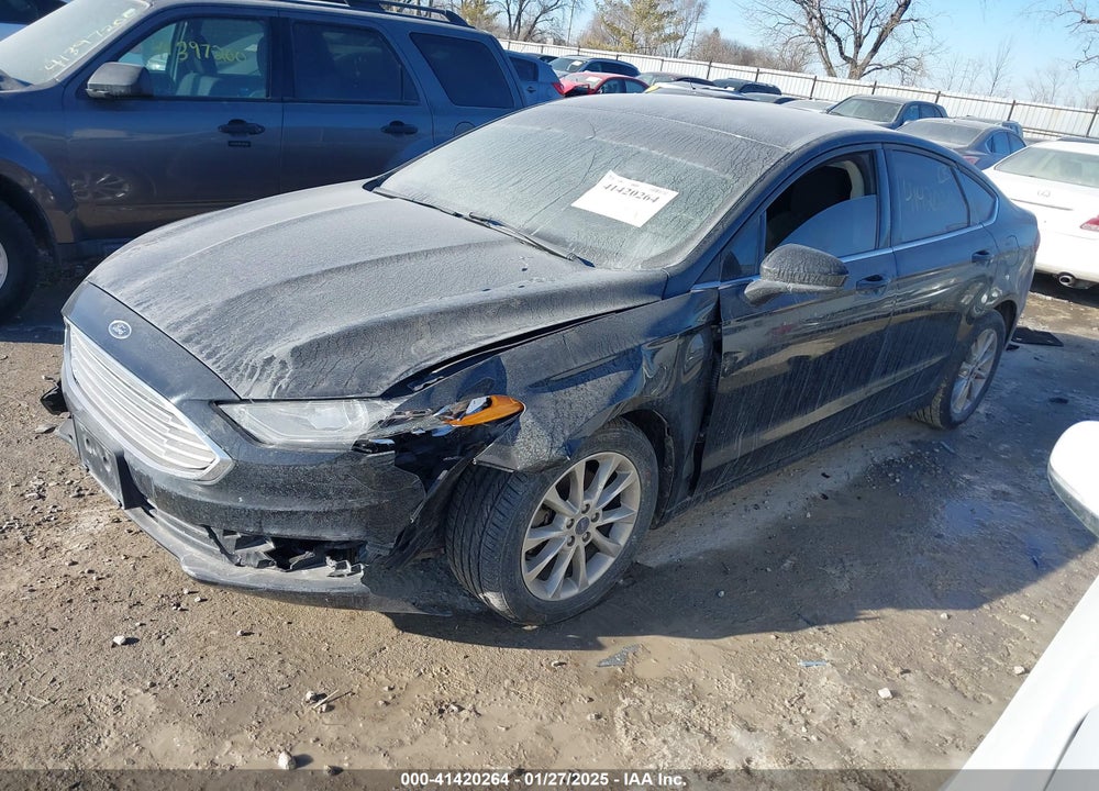 2017 FORD FUSION SE VIN: 3FA6P0H76HR259200