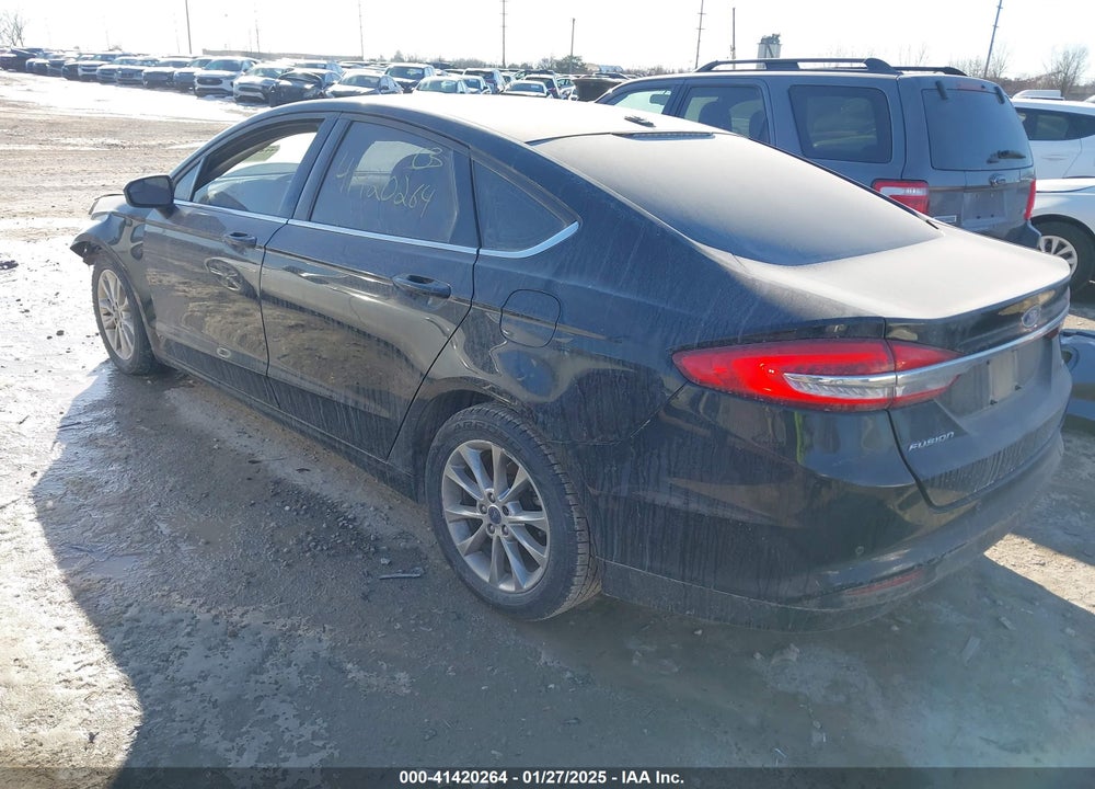 2017 FORD FUSION SE VIN: 3FA6P0H76HR259200