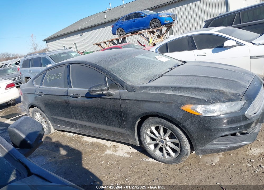 2017 FORD FUSION SE VIN: 3FA6P0H76HR259200