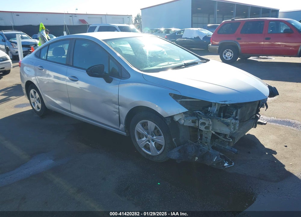 2017 CHEVROLET CRUZE LS AUTO VIN: 1G1BC5SM0H7187510